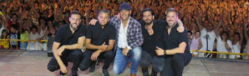 Paco Candela y sus músicos en Manzanares