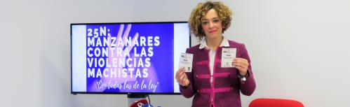 Beatriz Labián presenta las actividades contra la violencia machista