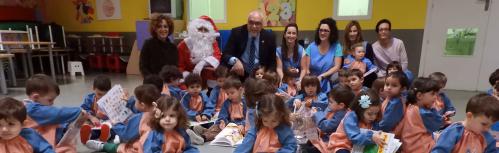 Papá Noel llega al CAI de Manzanares