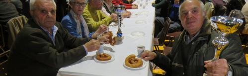 Merienda navideña 2018 del Centro de Mayores