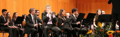 José Cháfer durante el concierto de Primavera