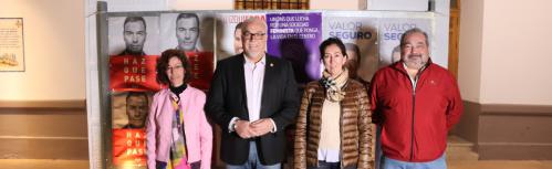 Representantes de las cuatro fuerzas políticas en Manzanares