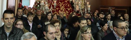 Acto en la casa de la hermandad del Cristo de la Columna