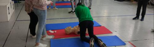 Taller de RCP en el IES Sotomayor