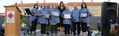 Foto conjunta de las personas galardonadas