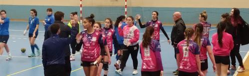 Fin de semana muy ajetreado para los equipos federados del Handball que tuvieron doble salida