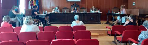 Momento de la sesión ordinaria del Consejo de Cooperación