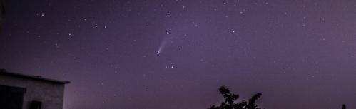 Cometa Neowise (Fotografía de Daniel Morales)