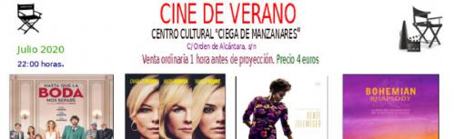 Cartelera del cine de verano semana del 23 al 26 de julio