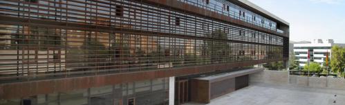 Exterior de la Consejería de Sanidad