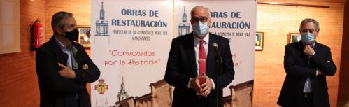 Julián Nieva en declaraciones previas a la presentación del proyecto