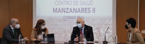 Julián Nieva durante la presentación del plan funcional