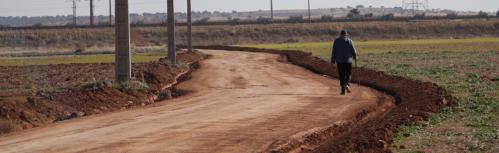 En ejecución el plan de arreglo de caminos rurales 2021