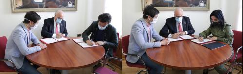Convenios de colaboración con los IES 'Azuer' y 'Sotomayor'