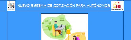 Nuevo sistema de cotización para autónomos