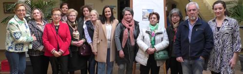 Exposición taller de pintura para mayores de Cruz Roja