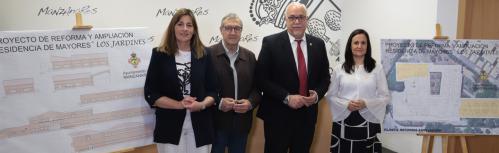 Presentación del proyecto de ampliación de la residencia 'Los Jardines'