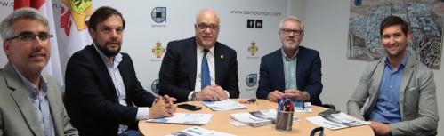 Reunión de trabajo entre el Ayuntamiento y Aempoman