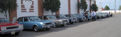 Concentración del Club Dodge España en Manzanares
