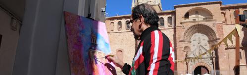 Imagen de archivo. Certamen pintura rápida 2022