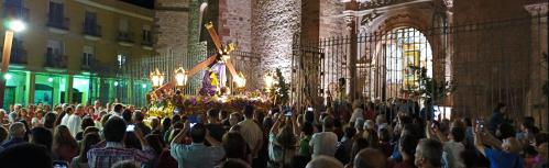 Entrada de Jesús del Perdón a la iglesia parroquial