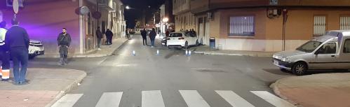 Fotografía del siniestro realizada por la Policía Local de Manzanares