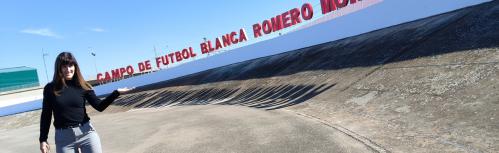 Inauguración del campo 'Blanca Romero Moraleda'