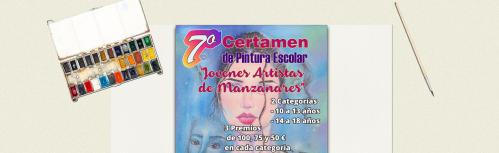 7º certamen de pintura escolar 'Jóvenes artistas de Manzanares'