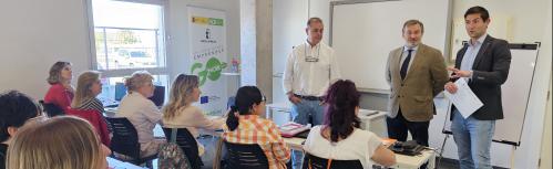 Manuel José Palacios durante la clausura del curso