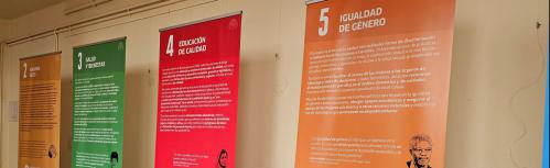 Exposición Manos Unidas - Objetivos Desarrollo Sostenible