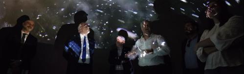 Visita al interior del planetario