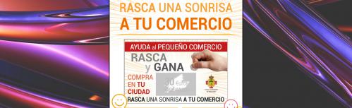 Campaña 'Rasca una sonrisa a tu comercio'