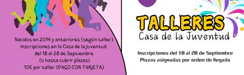 Talleres de la Casa de la Juventud