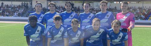 Once titular del Manzanares CF en Valdepeñas - Foto Manzanares CF