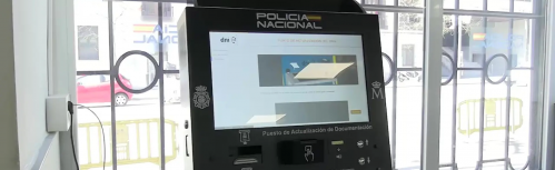 Imagen de un PAD en dependencias de la Policía Nacional