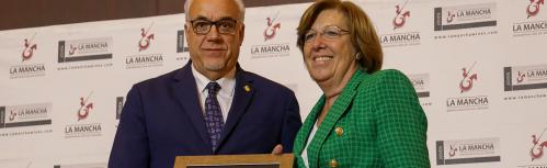 El alcalde de Manzanares recogió el premio