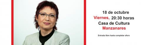 Cartel anunciador de la charla