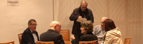 Miembros de los jurados de los premios nacionales relato corto y de poesía