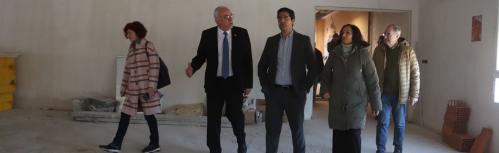 Visita obras residencia Los Jardines