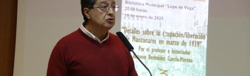 Aula Abierta 'Detalles sobre la ocupación-liberación de Manzanares en marzo de 1939' a cargo de Antonio Bermúdez