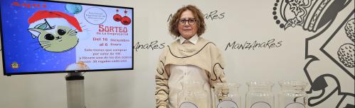 Cristina Sánchez tras la celebración del sorteo