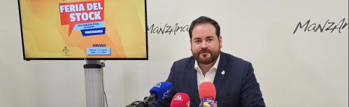 Pablo Camacho en la presentación de la feria del Stock 2025