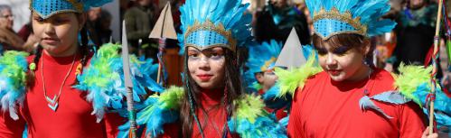 XXXVII concurso de disfraces infantiles