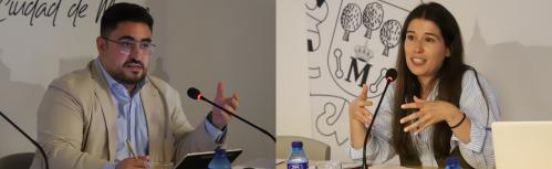 Sergio Santiago y Ángela Martín (III Encuentros en torno al 27)