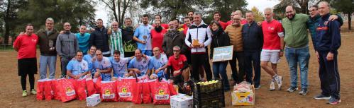 Foto conjunta tras el partido del 30 aniversario de Basida Manzanares