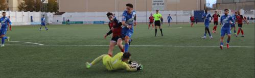 Partido especial para el portero Fran Ucendo tras la muerte de su abuelo