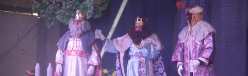 Los Reyes Magos volverán a saludar a la infancia manzanareña en la carpa de La Pérgola tras el musical infantil a mediodía