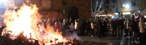 Hoguera de la Virgen de la Paz del año 2025