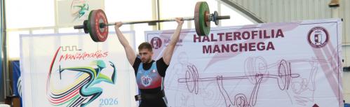 Campeonato absoluto de halterofilia de Castilla-La Mancha 2026 en Manzanares
