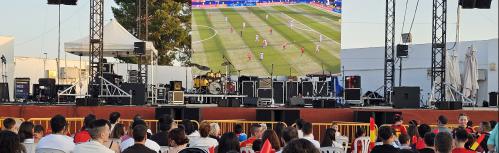 En la plaza se instalará la misma pantalla gigante que se instaló en La Pérgola